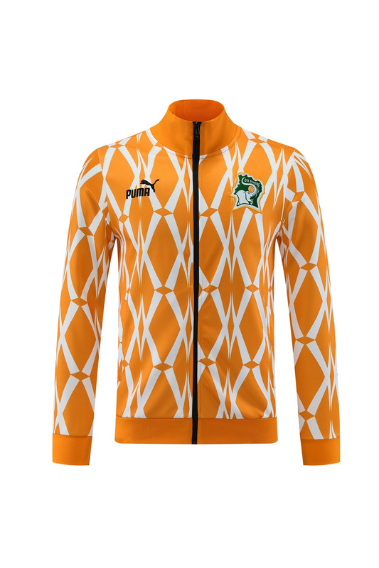 23 Ivory Coast Orange Suit